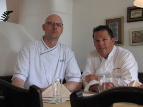 Chef Alexander bex and Michael Ritz