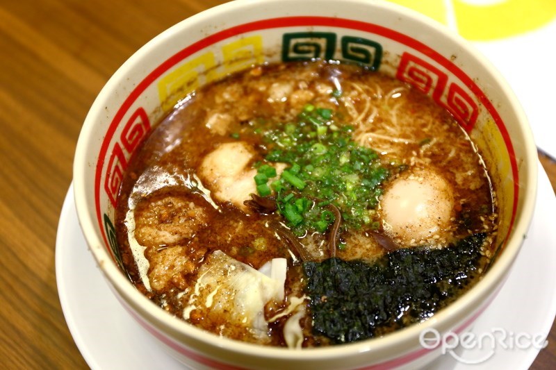 เมนูราเมน จังกะระ แบล็ค Kyushu Jangara Black Ramen Zenburi