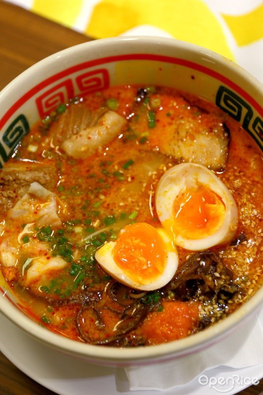 เมนูราเมน จังกะระ เรด Kyushu Jangara Red Ramen Zenburi