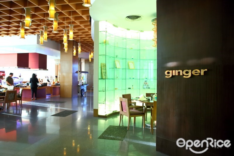 บุฟเฟ่ต์โรงแรม ห้องอาหาร Ginger ณ Centara Grand at Centralworld