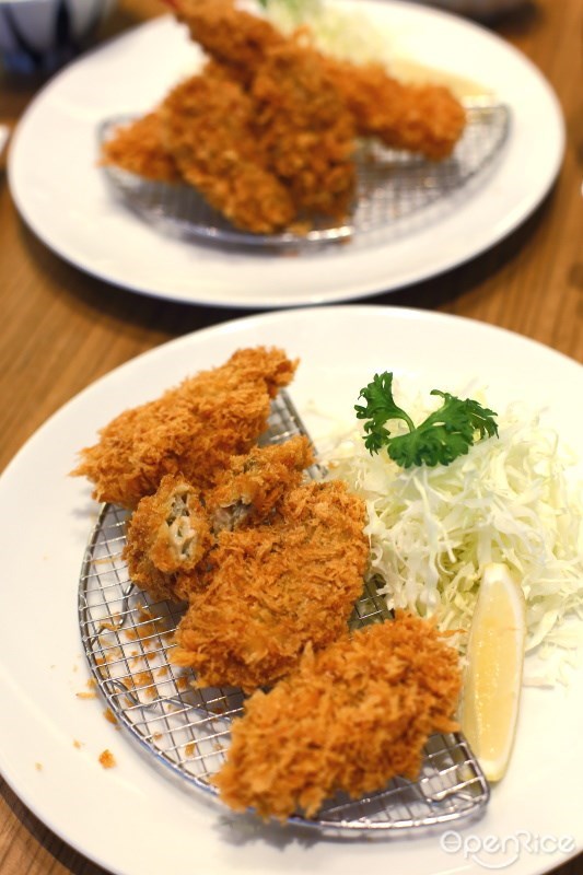 2 เมนูใหม่ ชุดไมเซนซีฟู้ดพาราไดซ์ (Maisen Seafood Paradise) และชุดฮิโรชิมาออยส์เตอร์ (Deep-Fried Hiroshima Oyster) ที่ร้าน ไมเซน (Maisen)