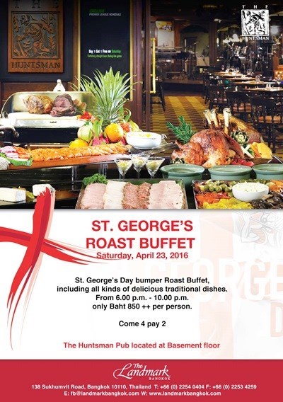 Roast Buffet : St.Gorge's Day