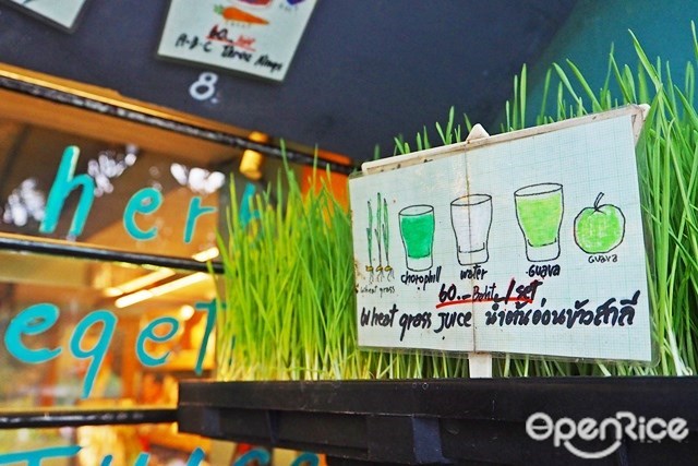 Wheatgrass Juice น้ำต้นอ่อนข้าวสาลี